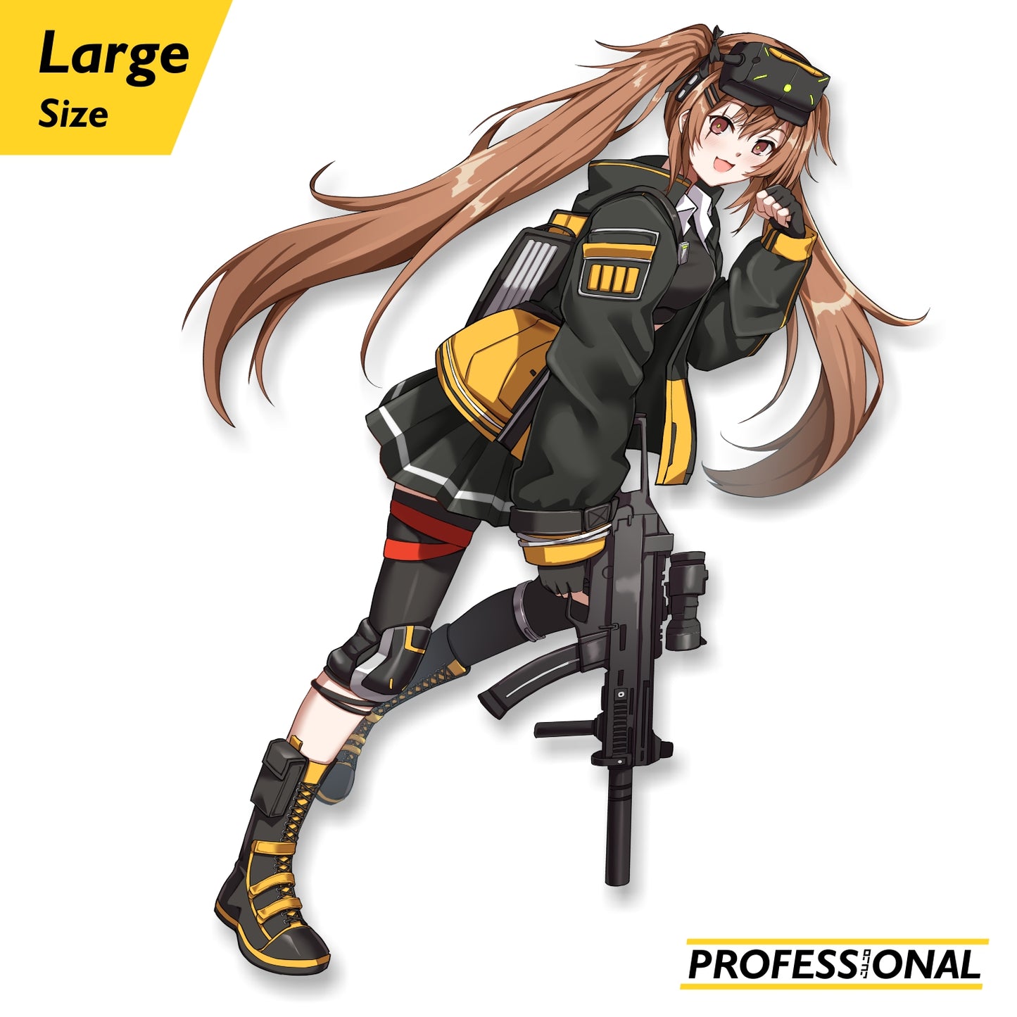 UMP9 (MOD3) Lenna - Large Sticker