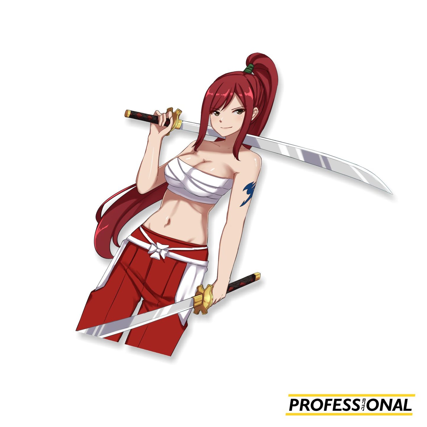 Erza (Clear Heart Ver.) - Sticker
