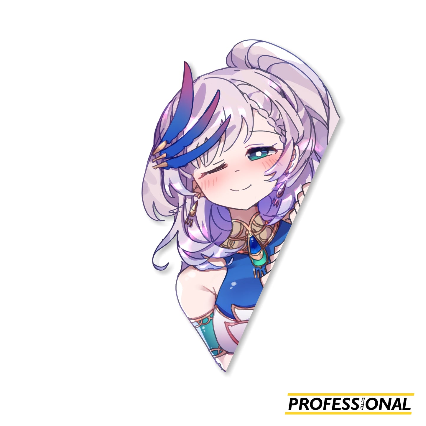 Reine - Peeking Sticker