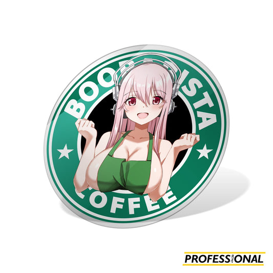 Super Sonico (Boobarista Ver.) - Coaster