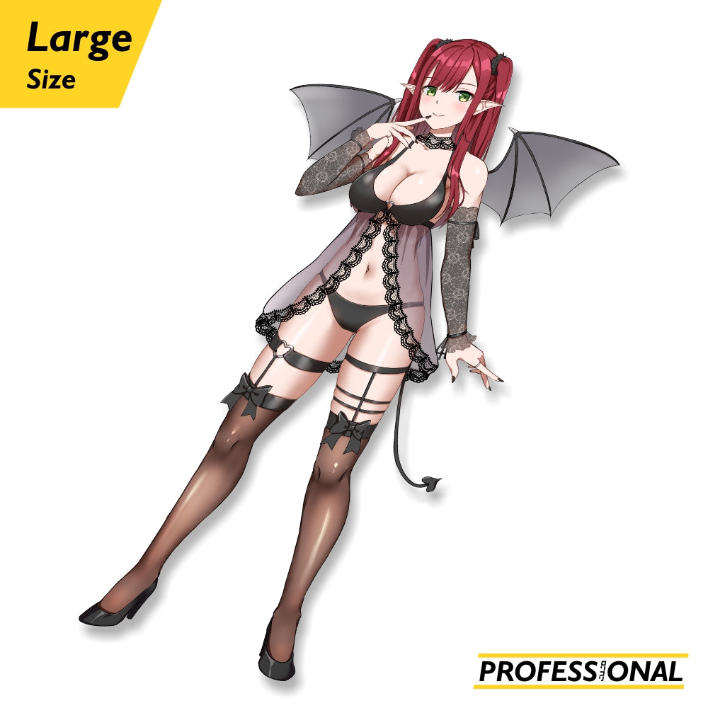Marin (Succubus) - Large Sticker