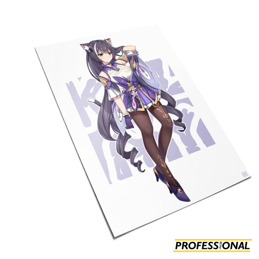 Karyl (Keqing Ver.) White - Art Print