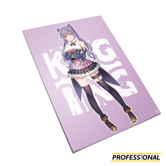 Keqing (Karyl Ver.) Pink - Art Print