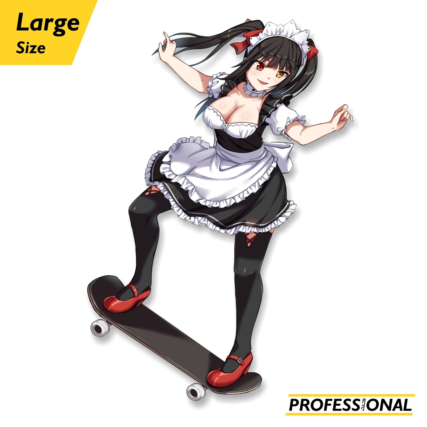 Kurumi (Skater) - Large Sticker