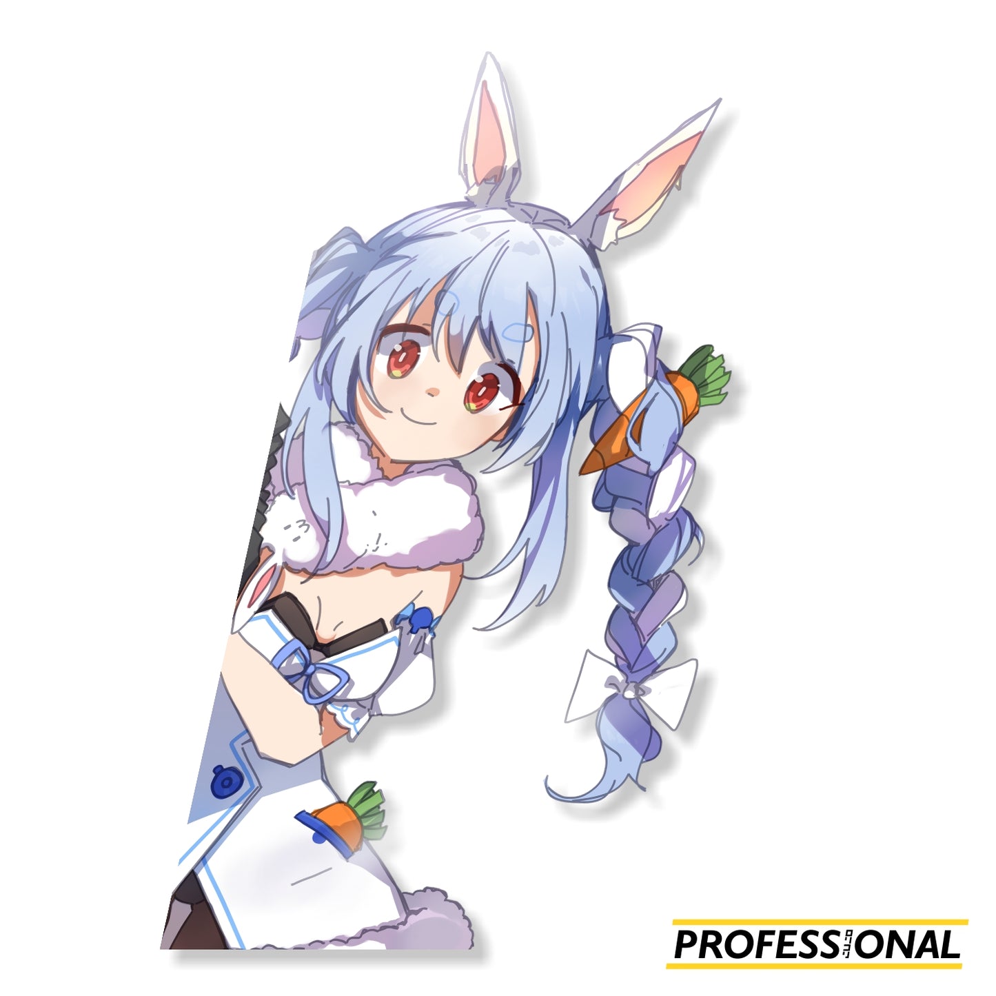 Pekora - Peeking Sticker