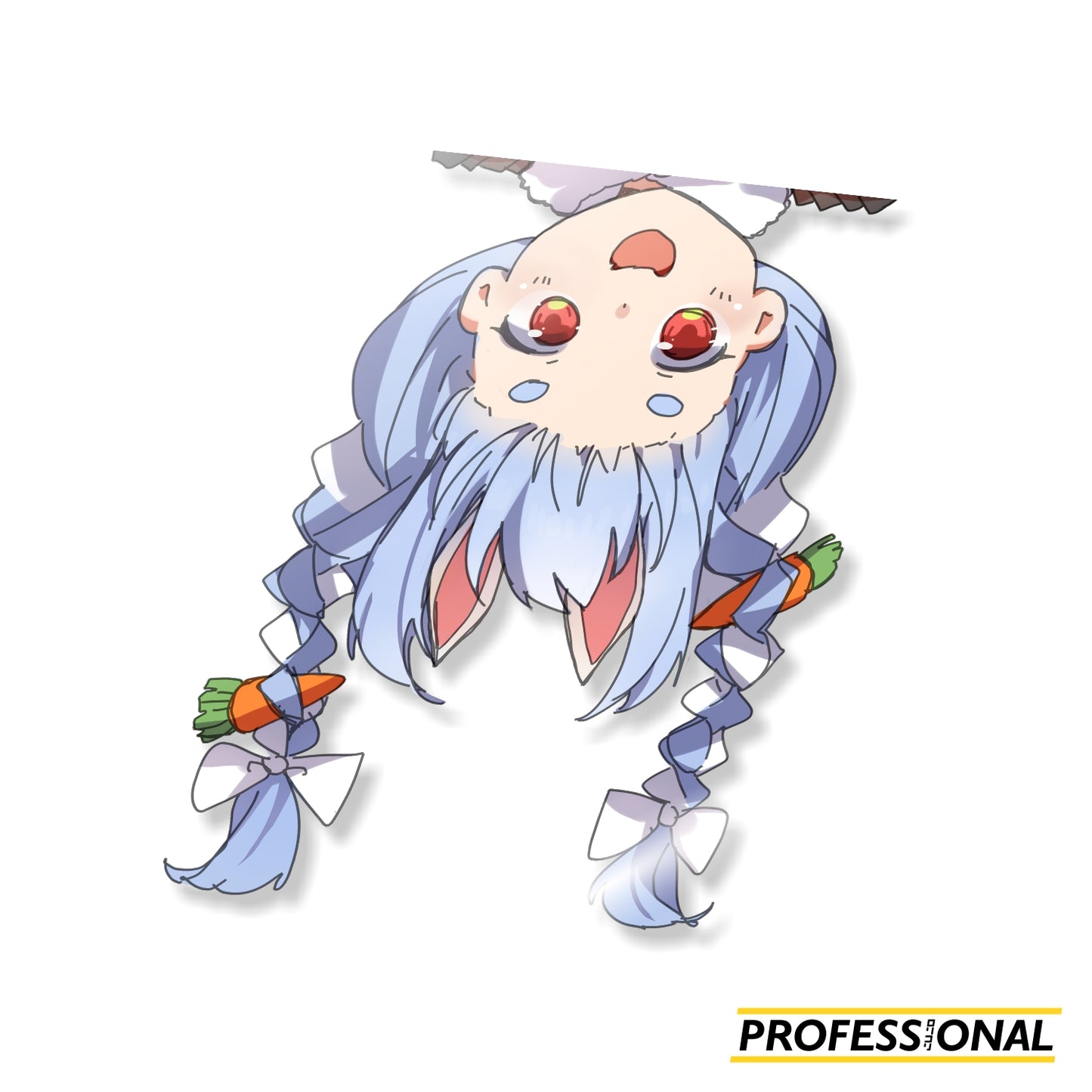 Pekora - Peeking Sticker