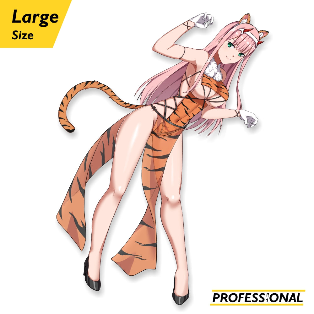 Zero Two (Year of Tiger) - Large Sticker