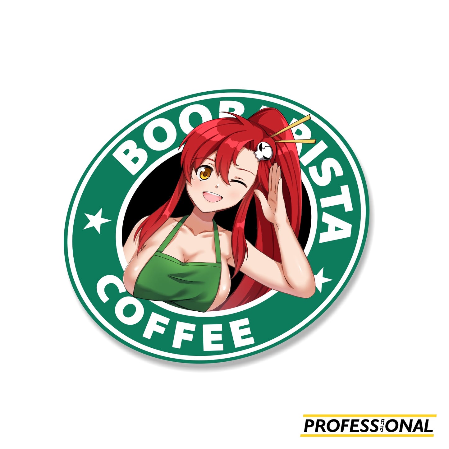 Yoko (Boobarista) - Sticker