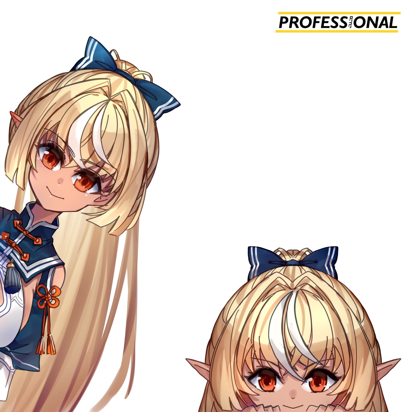 Flare - Peeking Sticker