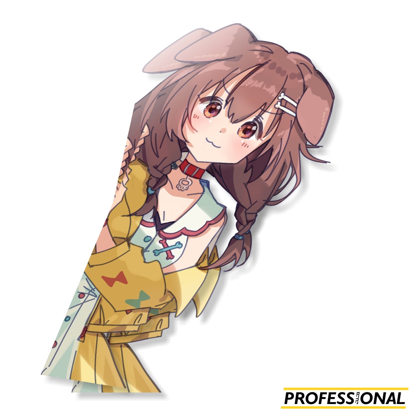 Korone - Peeking Sticker