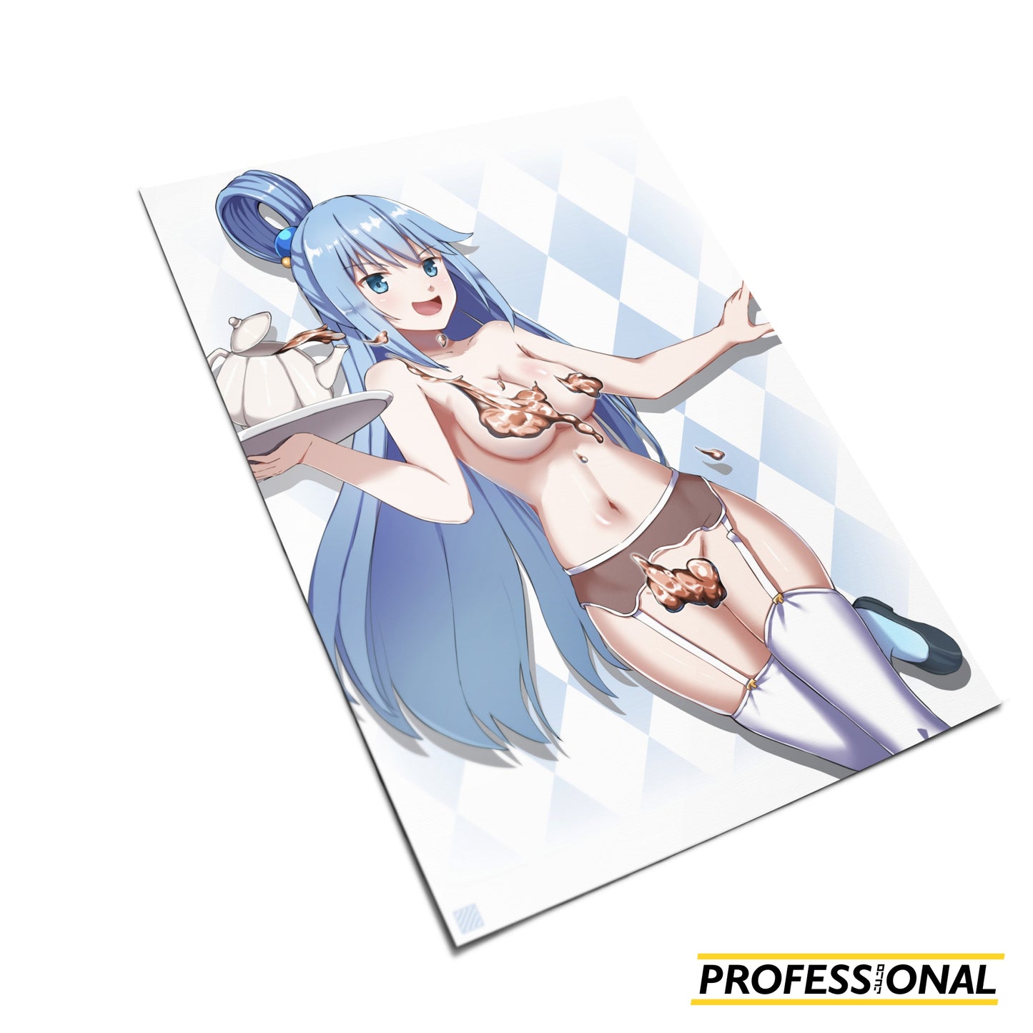 Aqua (Klutzy Maid Ver.) - Art Print