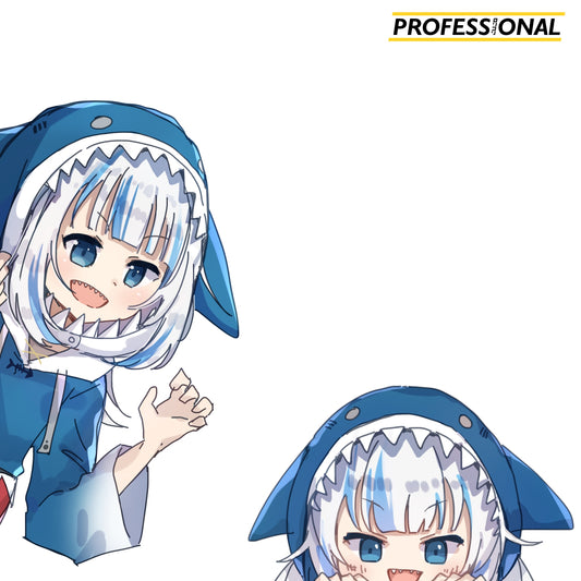 Gura - Peeking Sticker