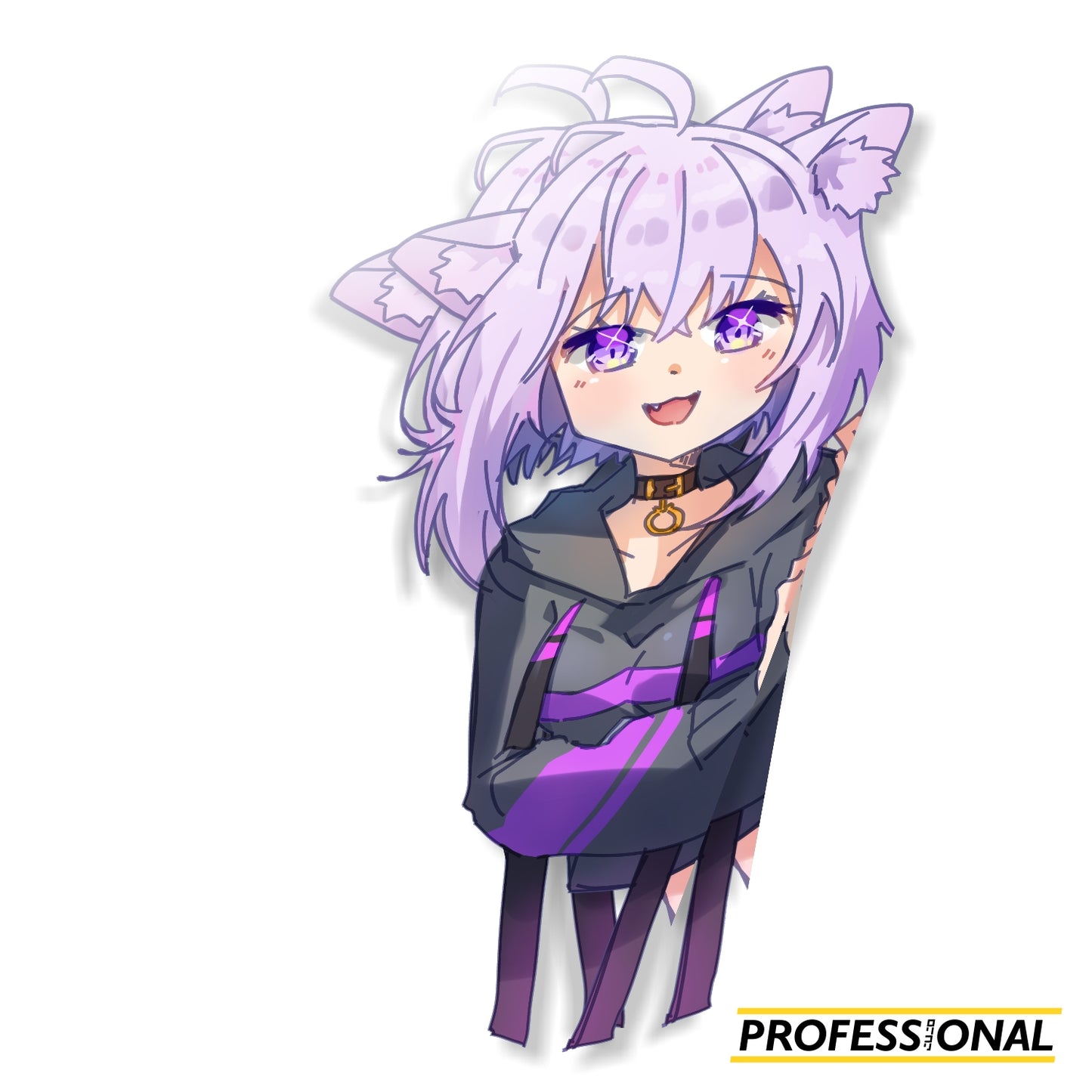 Okayu - Peeking Sticker