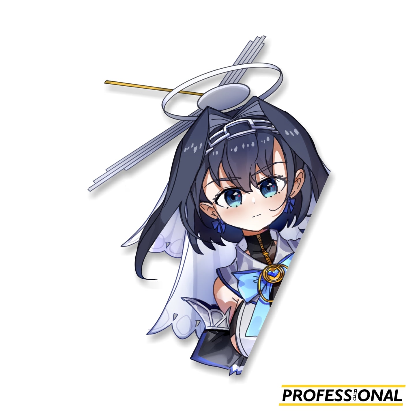 Kronii - Peeking Sticker