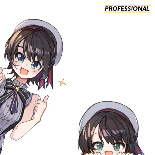 Subaru - Peeking Sticker