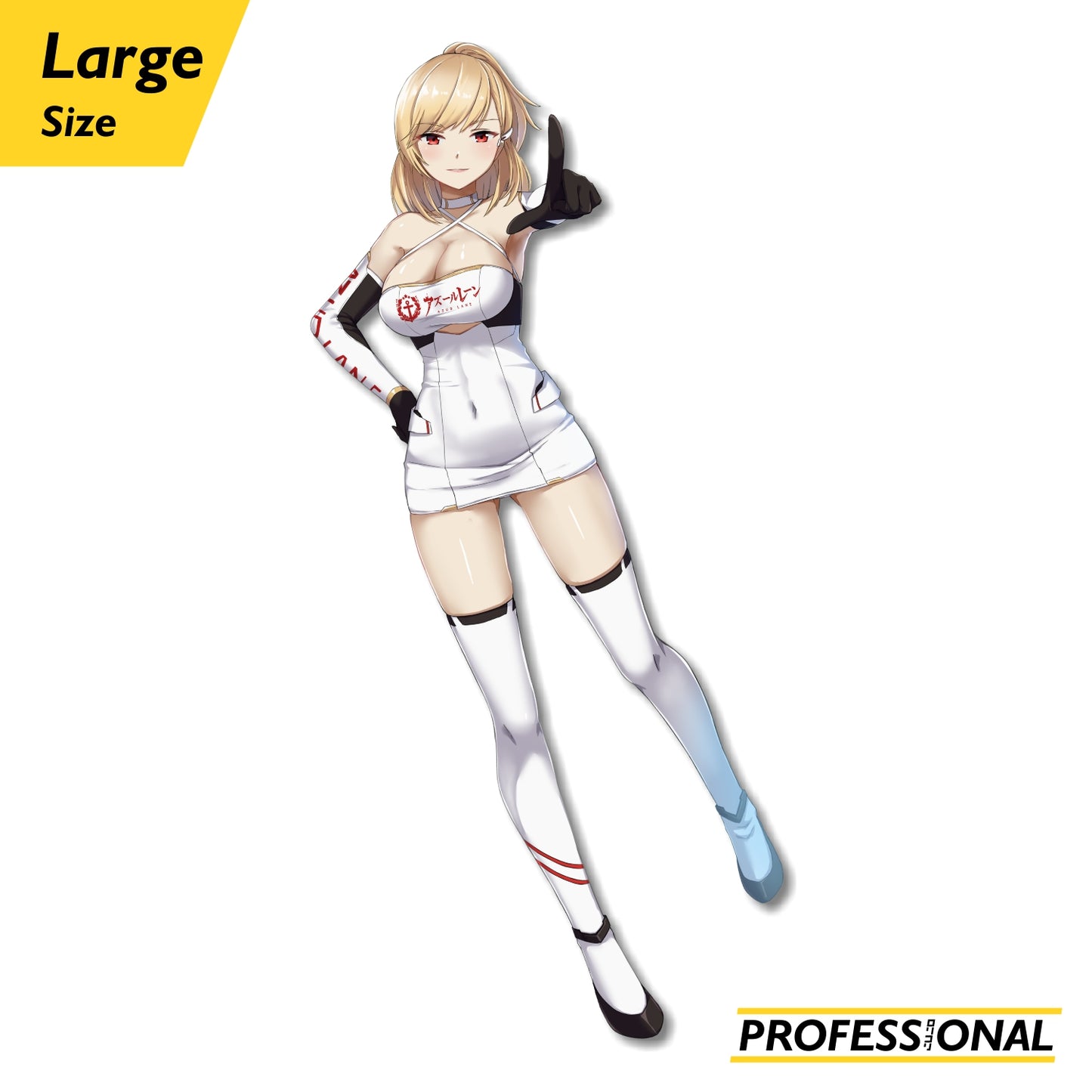 Prince of Wales (Race Queen) - Large Sticker