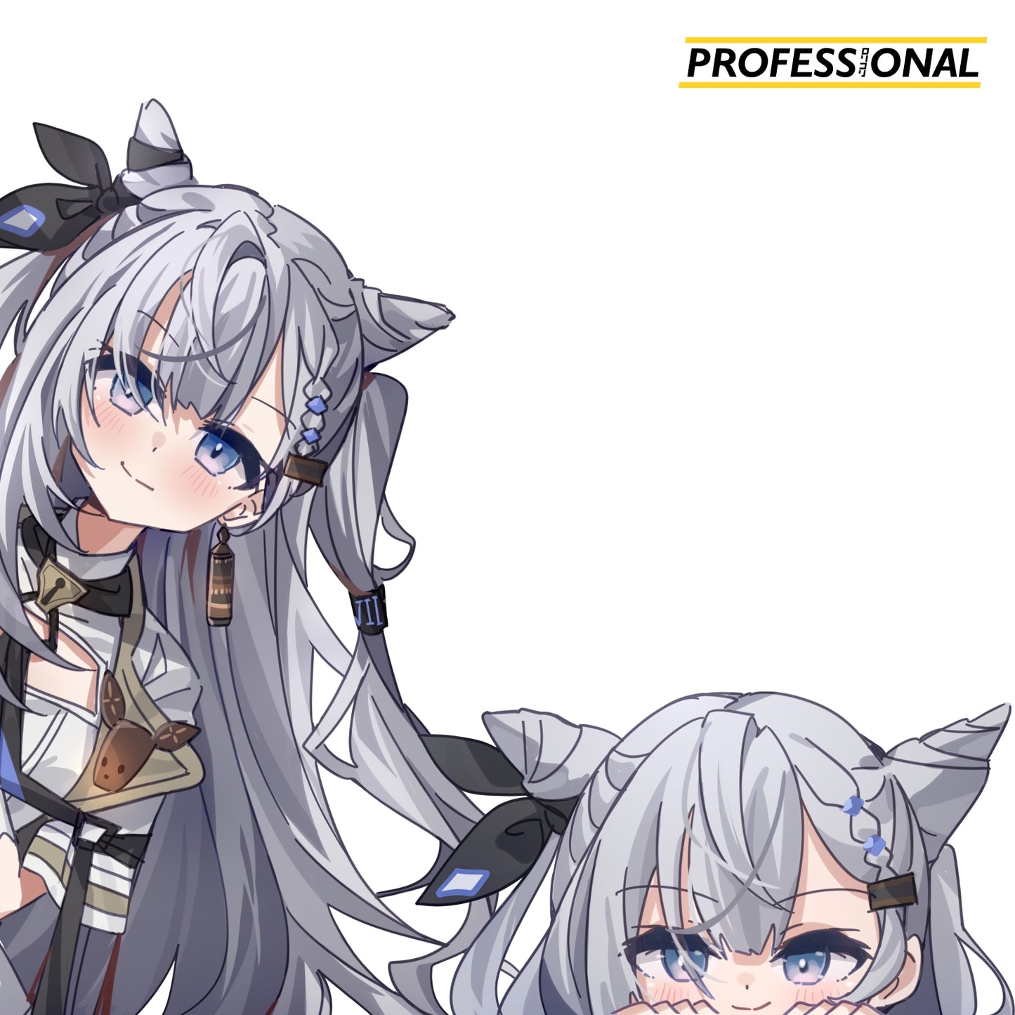 Zeta - Peeking Sticker