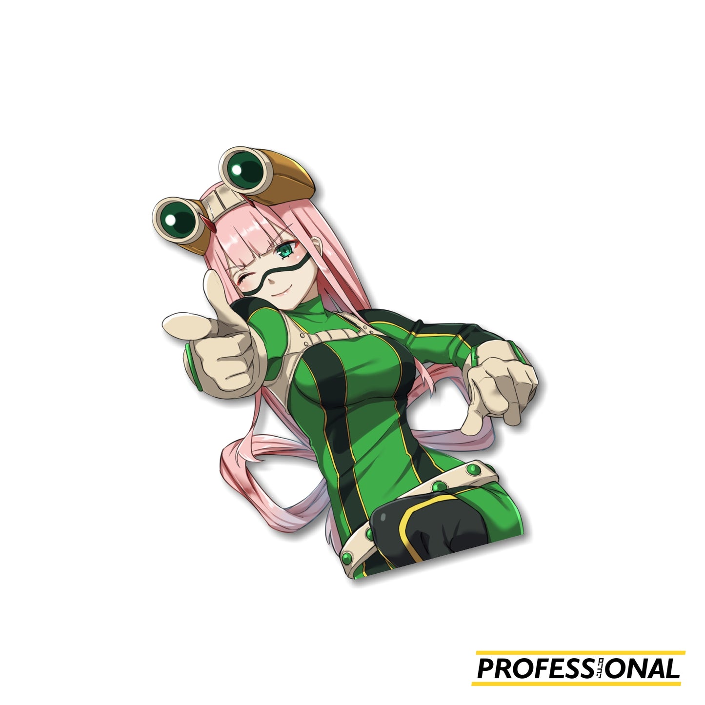 Zero Two x Tsuyu - Sticker