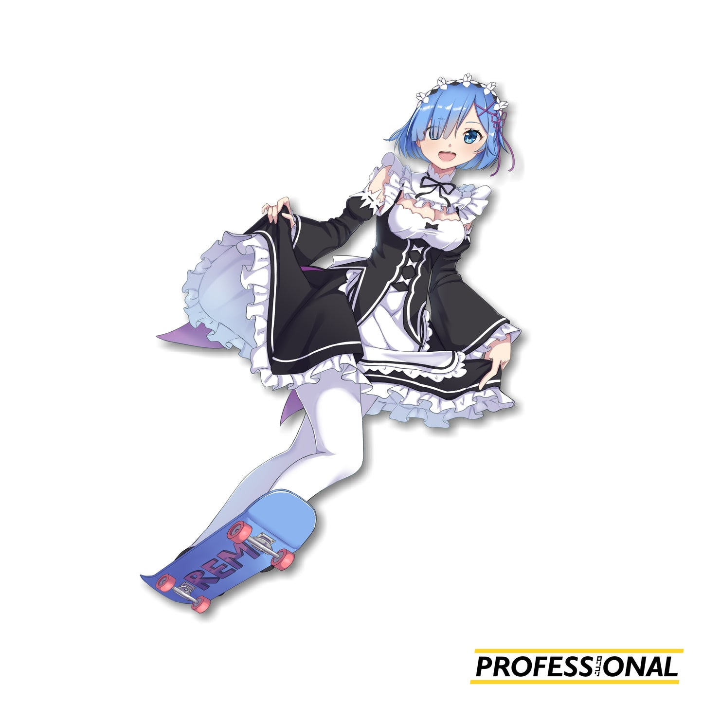 Rem (Skater Ver.) - Sticker