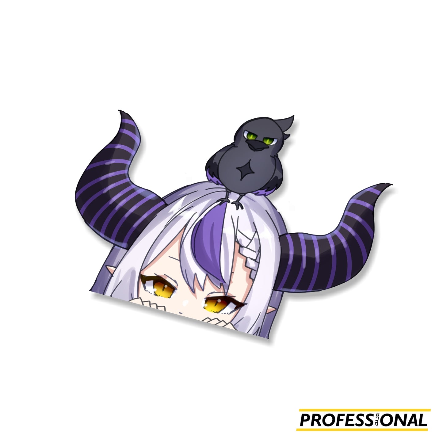 Laplus - Peeking Sticker
