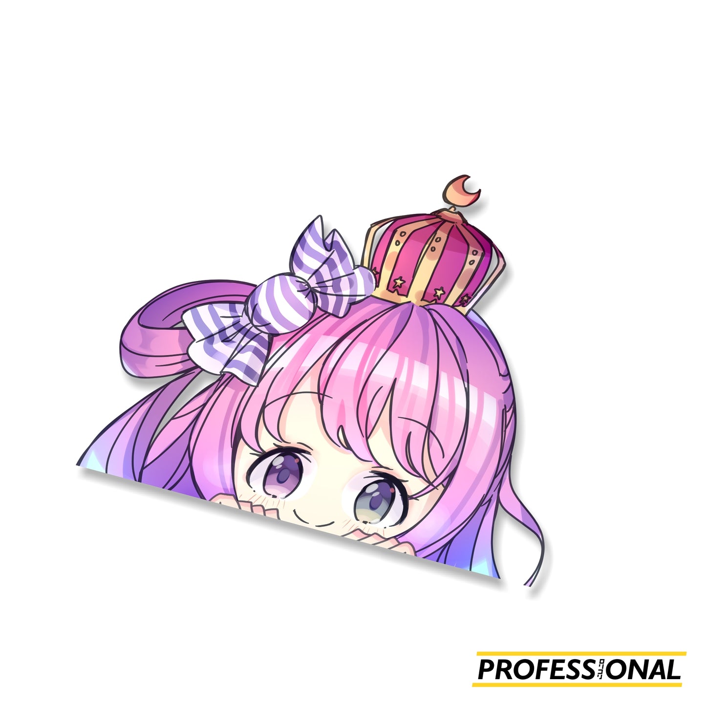Luna - Peeking Sticker