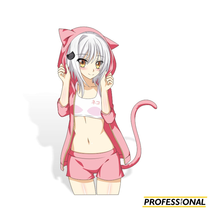 Koneko (Neko Hoodie) - Sticker