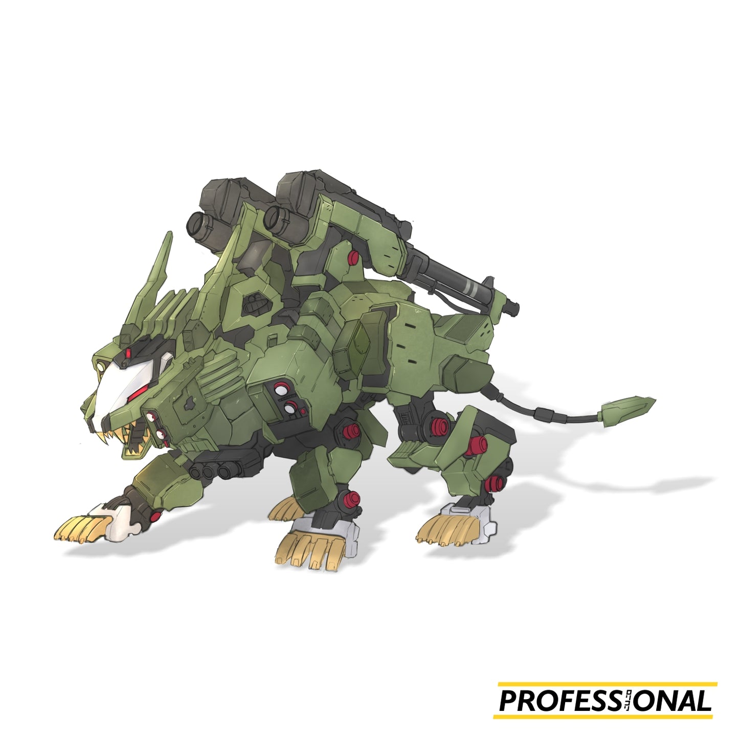 Liger Zero (Panzer Armor) - Sticker