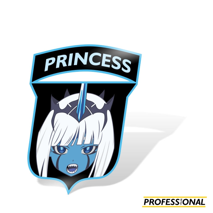 Klaxosaur Princess - Sticker