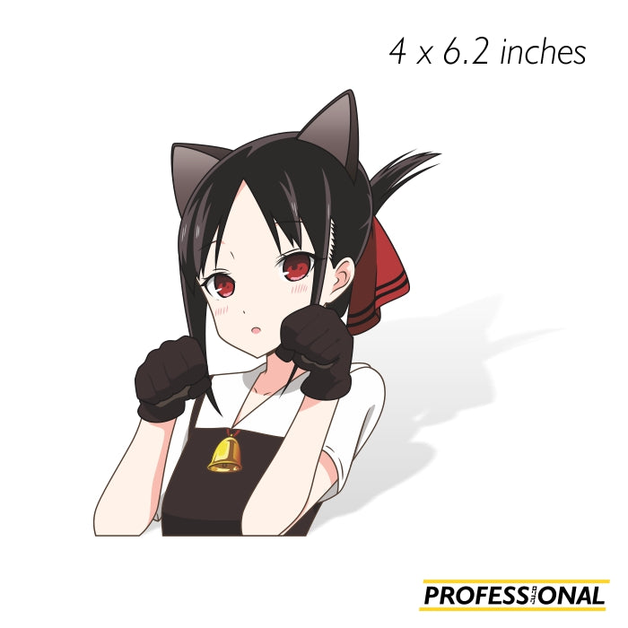 Kaguya & Chika - Die cut Sticker