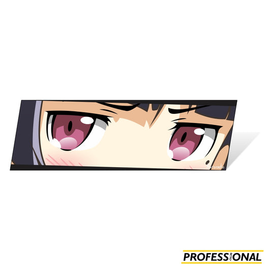Kuroneko - Eye Slap Sticker