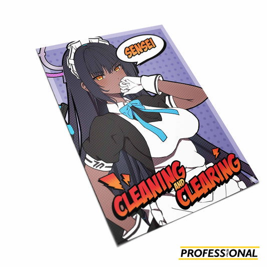 Karin (Maid Ver.) Retro Pop Art  - Art Print