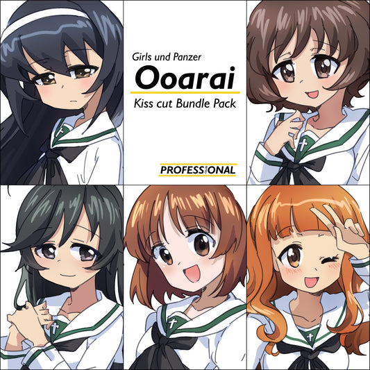 Girls und Panzer | Ooarai Girls - Sticker