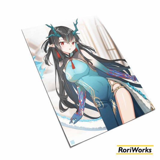 Dusk (Cheongsam) - Art Print