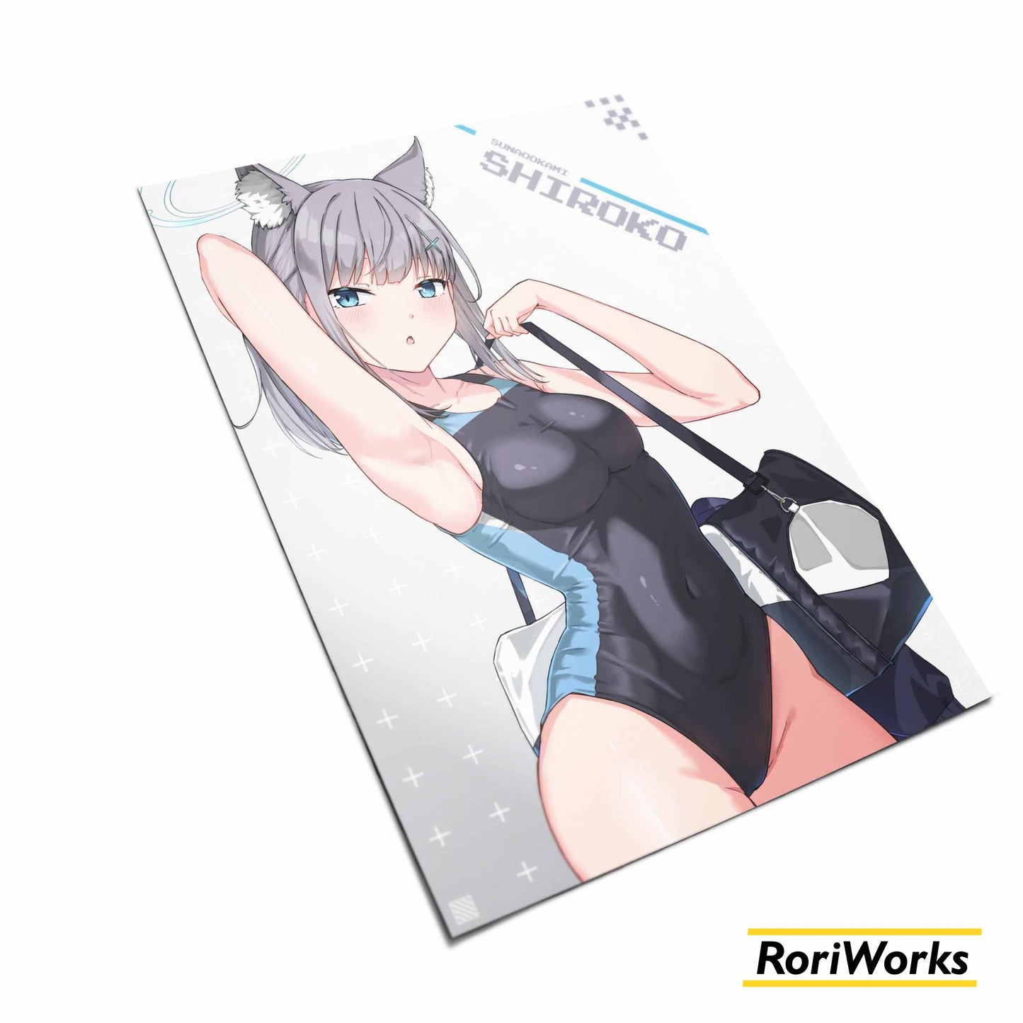Shiroko (Swimsuit) - Art Print