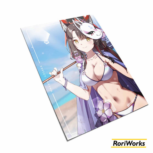 Wakamo (Swimsuit) - Art Print