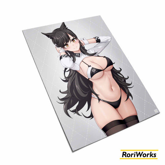 Atago (Race Queen 2.0) - Art Print