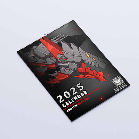 Azur Lane (Iron Blood) - Wall Calendar 2025