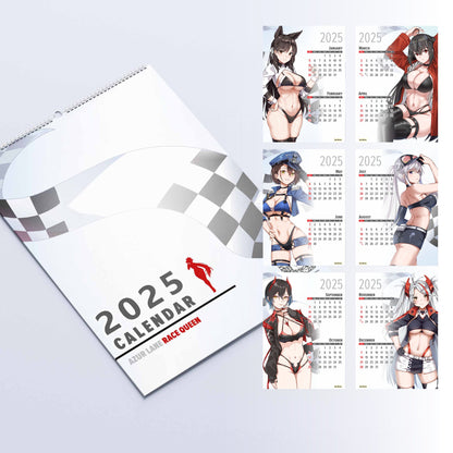 Azur Lane (Race Queen) - Wall Calendar 2025