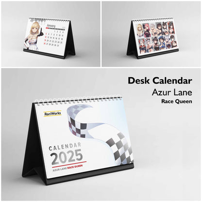 Azur Lane (Race Queen) - Desk Calendar 2025