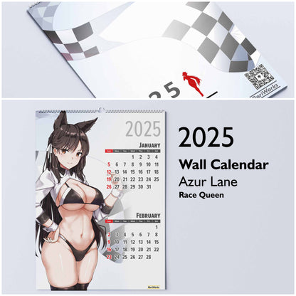 Azur Lane (Race Queen) - Wall Calendar 2025