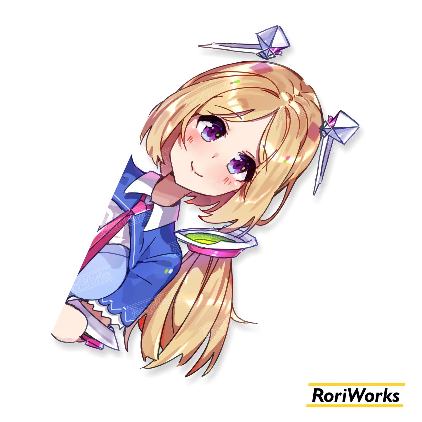 Aki - Peeking Sticker