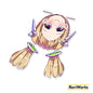 Aki - Peeking Sticker