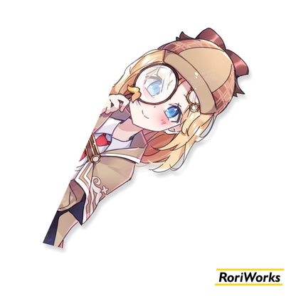 Amelia - Peeking Sticker