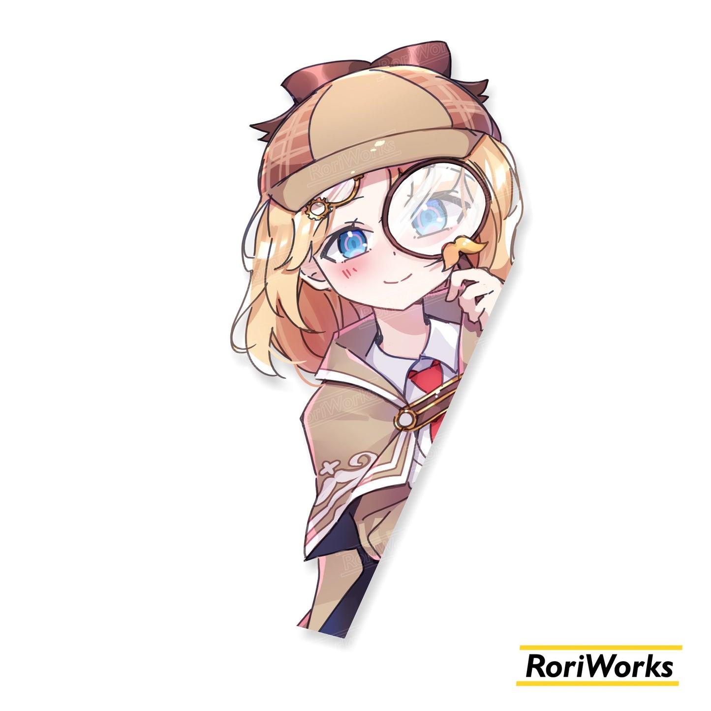 Amelia - Peeking Sticker