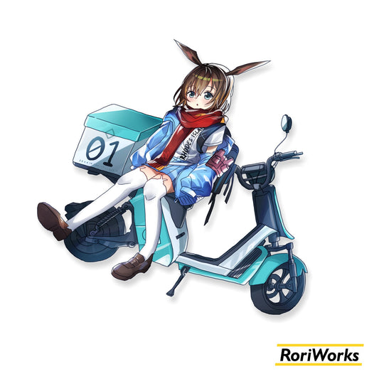 Amiya (Electric Scooter) - Sticker
