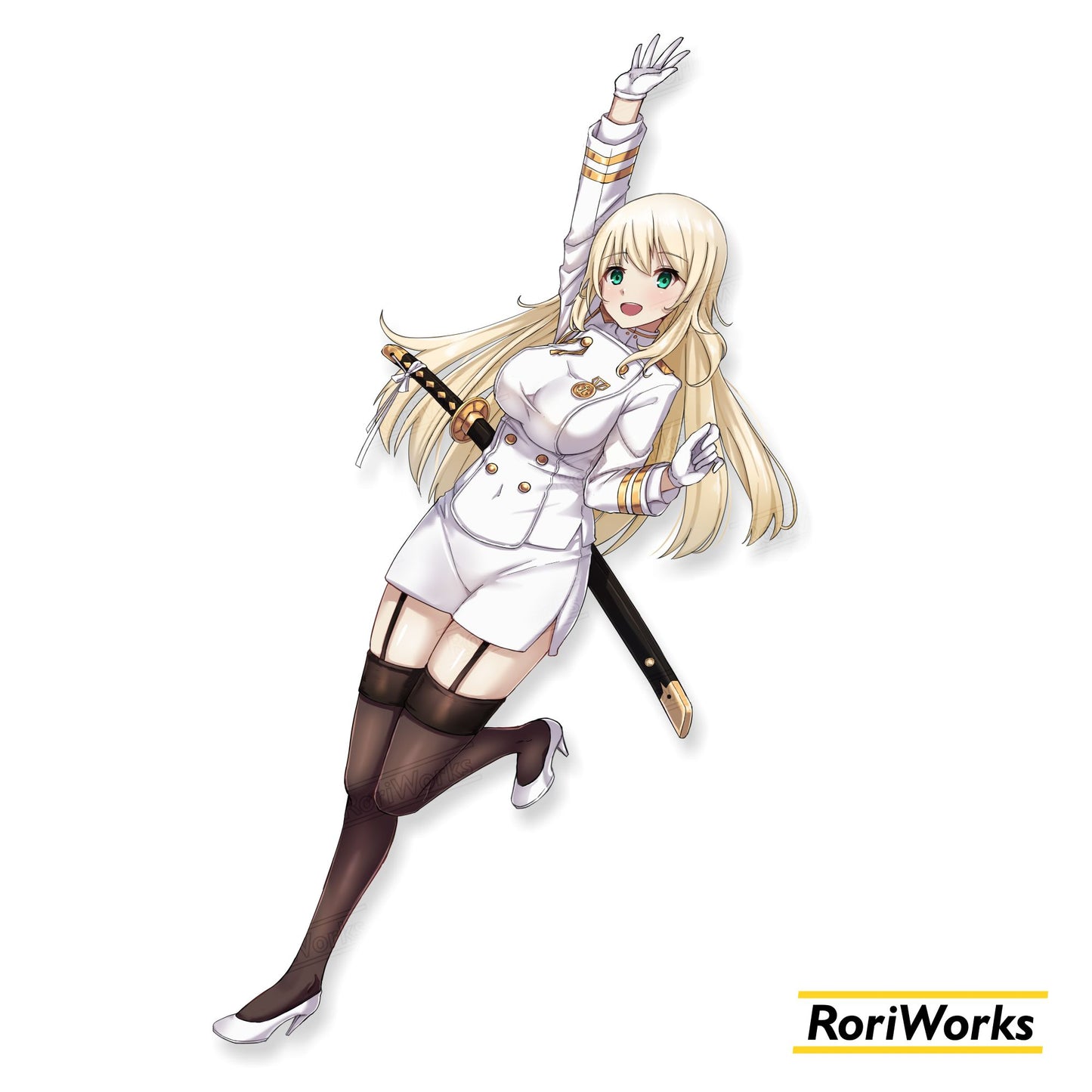 Atago (KanColle x Azur Lane) - Sticker