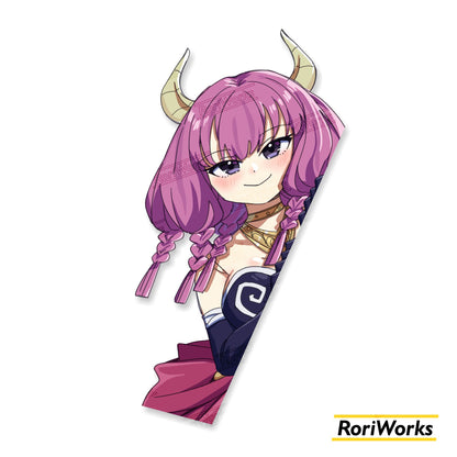 Aura - Peeking Sticker