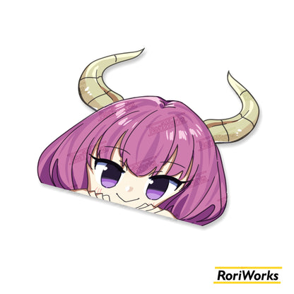 Aura - Peeking Sticker