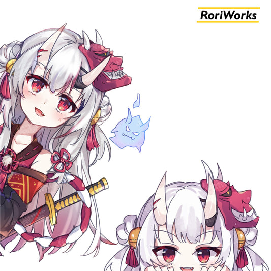 Ayame - Peeking Sticker