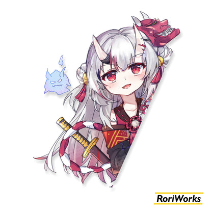 Ayame - Peeking Sticker
